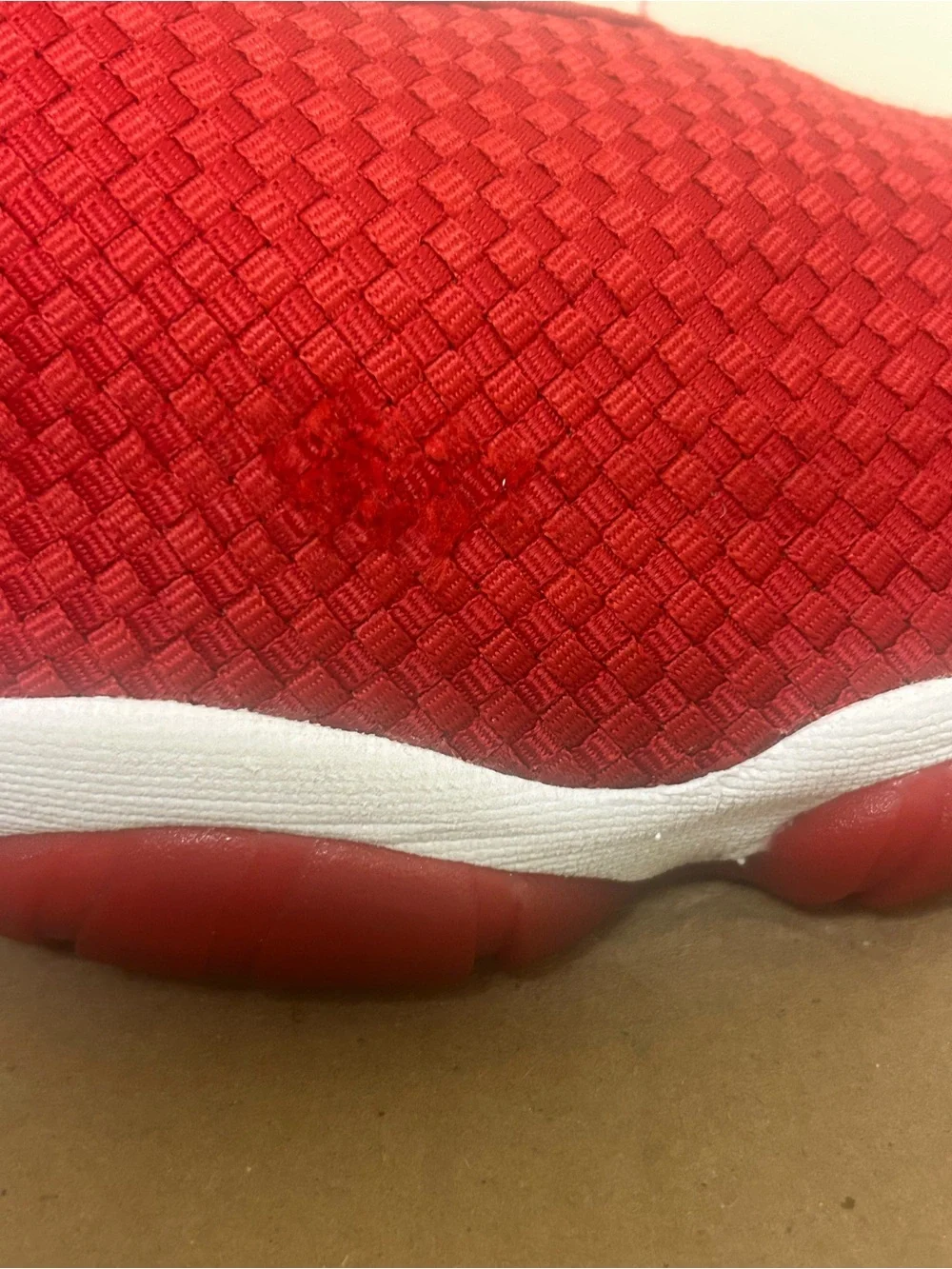 Air Jordan Gym Red Woven Future Sneakers